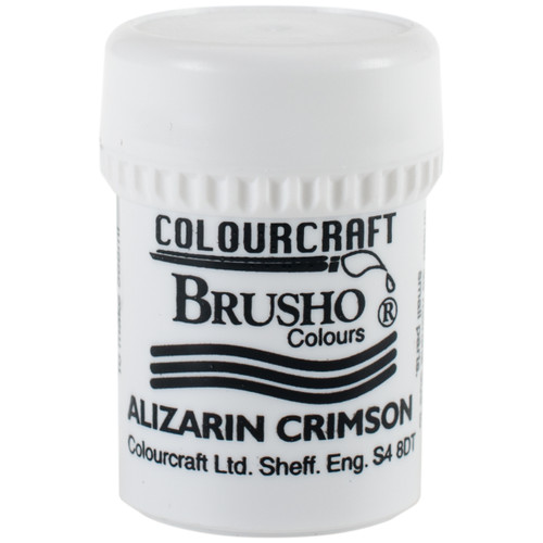 Brusho Crystal Colour 15g-Alizarin Crimson BRB12-B12AC - 5060133855965