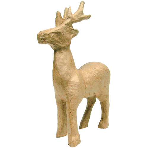 Decopatch Paper-Mache Figurine 4.5"-Reindeer - AP-735 - 37600187273573760018727357