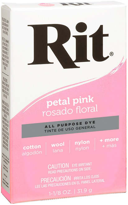 Rit Dye Powder-Petal Pink 3-7 - 885967830705
