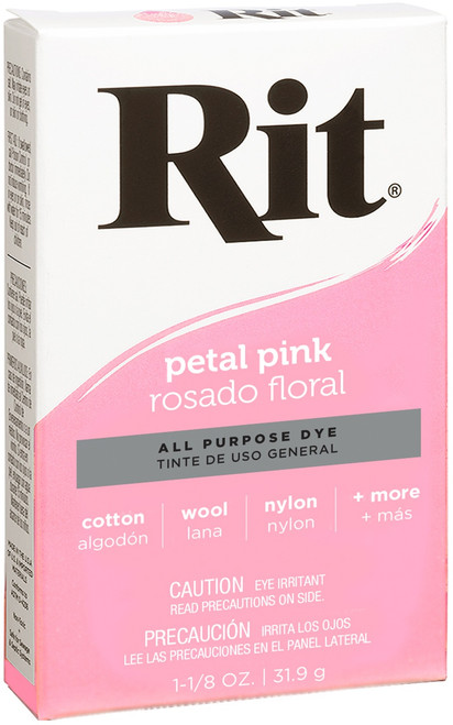 Rit Dye Powder-Petal Pink - 3-7 - 885967830705