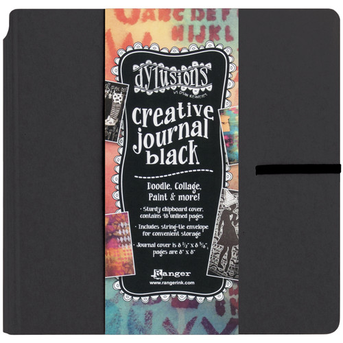 Dyan Reaveley's Dylusions Creative Journal 8.75"X9"-Black - DYJ45557 - 789541045557