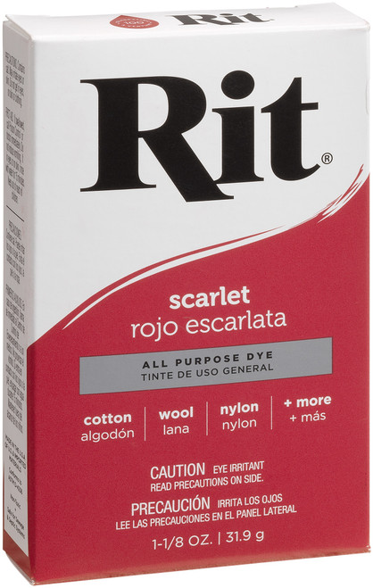 Rit Dye Powder-Scarlet 3-5