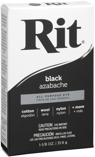 Rit Dye Powder-Black - 3-15