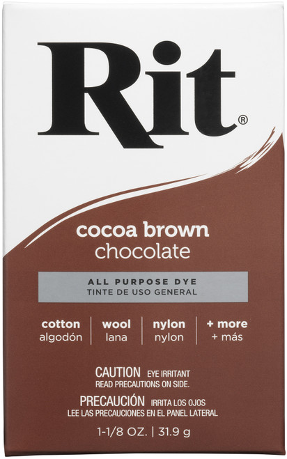 Rit Dye Powder-Cocoa Brown 3-20 - 885967832006