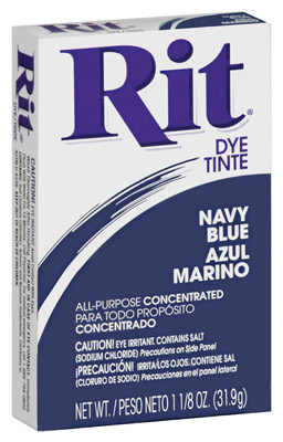 Rit Dye Powder-Navy Blue - 3-30 - 885967833003 Rit Dye Powder-Navy Blue - 3-30 - 885967833003