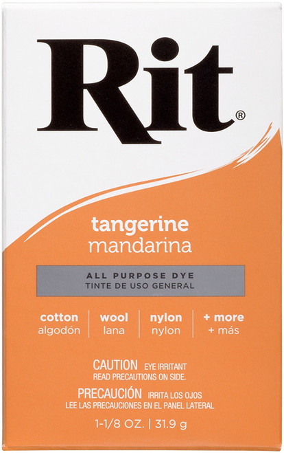 Rit Dye Powder-Tangerine - 3-40 - 885967834000 Rit Dye Powder-Tangerine - 3-40 - 885967834000