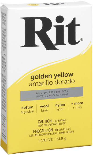 Rit Dye Powder-Golden Yellow - 3-42