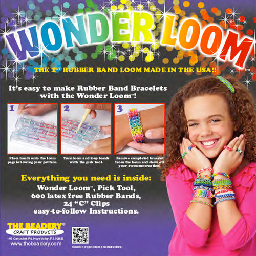 The Beadery Wonder Loom Kit-626 Pieces - 7270