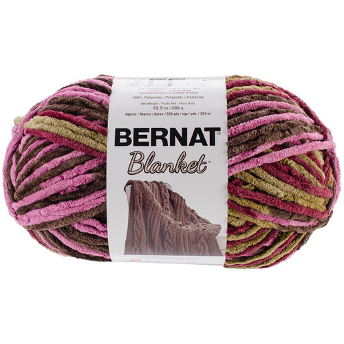 Bernat Blanket Big Ball Yarn-Plum Chutney 161110-10302 - 057355380912