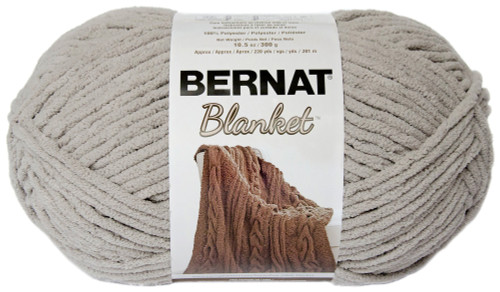 Bernat Blanket Big Ball Yarn-Pale Grey 161110-10046 - 057355380820