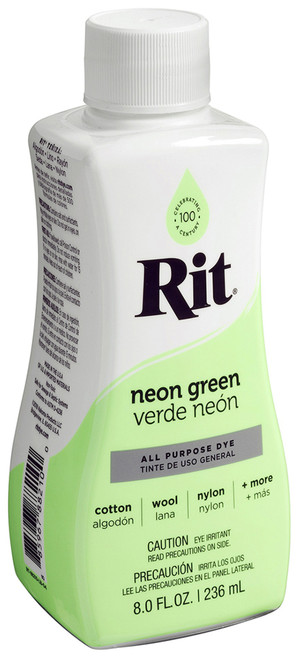 Rit Dye Liquid-Neon Green - 8-21