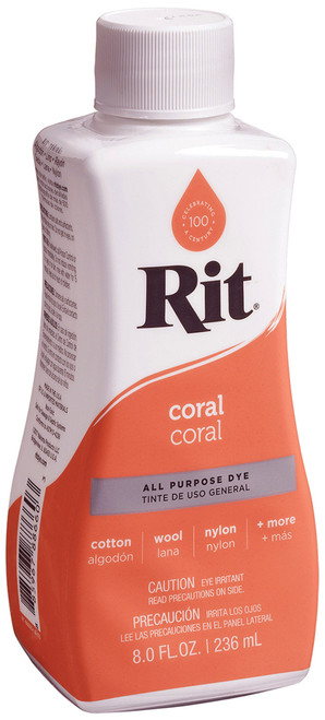 Rit Dye Liquid-Coral 8-66