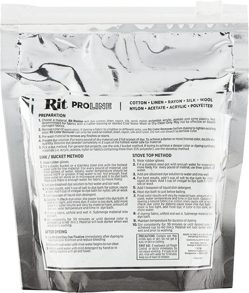 Rit Proline Color Remover Powder-1lb Bag - 84602 Rit Proline Color Remover Powder-1lb Bag - 84602