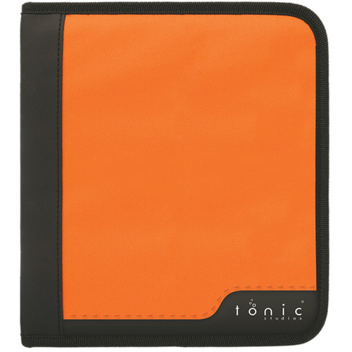 Tonic Studios Large Ring Binder Die Case-Black & Orange - 347E Tonic Studios Large Ring Binder Die Case-Black & Orange - 347E
