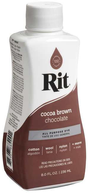 Rit Dye Liquid-Cocoa Brown - 8-20
