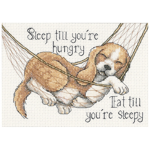 Dimensions Mini Counted Cross Stitch Kit 7"X5"-The Good Life (14 Count) - 65058 - 088677650582