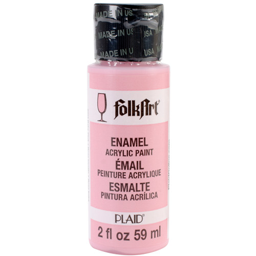 FolkArt Enamel Paint 2oz-Baby Pink - 40-4003 - 028995040030