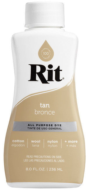 Rit Dye Liquid-Tan - 8-16 - 885967881608