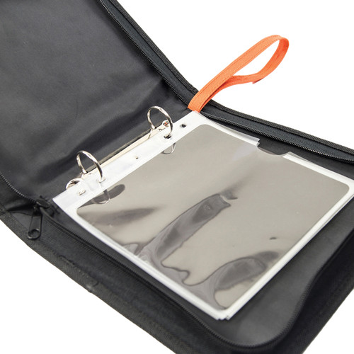 Tonic Studios Medium Ring Binder Die Case-Black & Orange - 344E