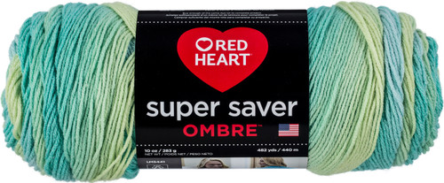 Red Heart Super Saver Ombre Yarn-Seaside -E305-4935 - 073650034879