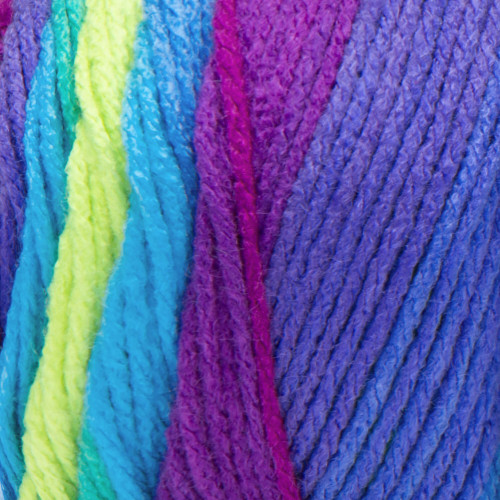 Red Heart Super Saver Yarn-Parrot Stripe - E300B-4968