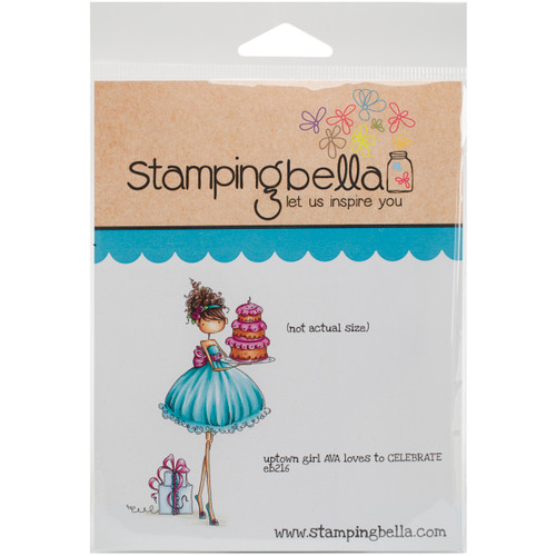 Stamping Bella Cling Stamps-Ava Loves To Celebrate EB216 - 666307902166