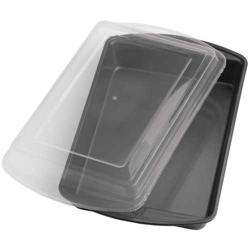 Wilton Perfect Results Covered Cake Pan-Rectangle 13"X9" W6793