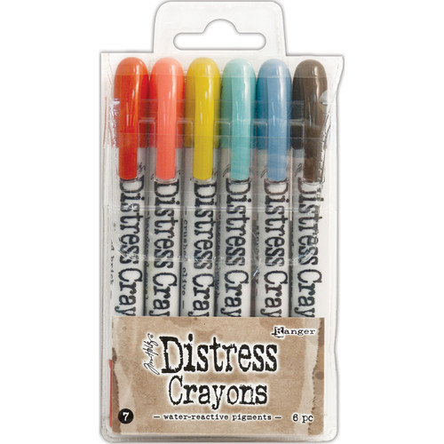 Tim Holtz Distress Crayon Set-Set #7 - DBK51770 - 789541051770