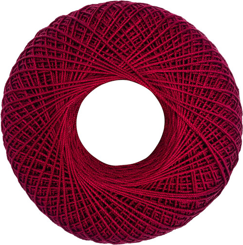 Aunt Lydia's Classic Crochet Thread Size 10-Burgundy - 154-492 Aunt Lydia's Classic Crochet Thread Size 10-Burgundy - 154-492