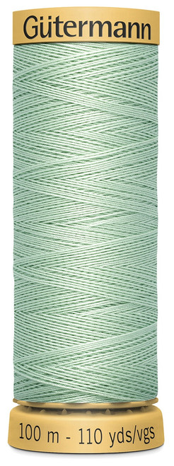 Gutermann Natural Cotton Thread 110yd-Light Silver Green - 103C-7940 - 077780011441
