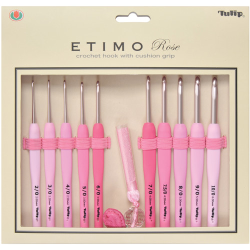 Tulip Etimo Rose Crochet Hook Set- - TER-001E - 846550012250