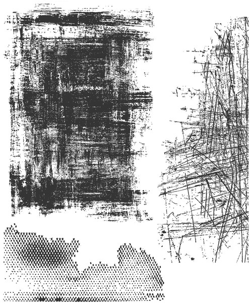 Tim Holtz Cling Stamps 7"X8.5"-Slight Alterations - CMS-060 - 789541026778