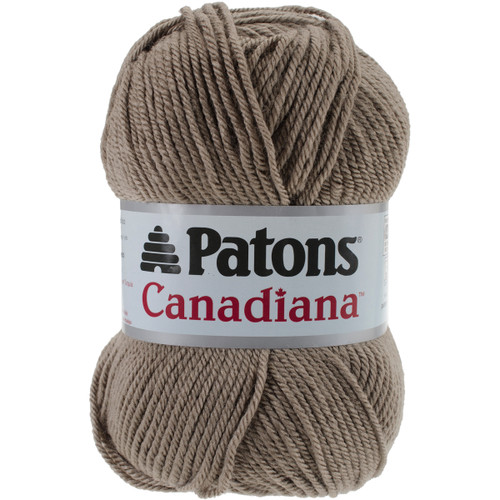 Patons Canadiana Yarn Solids-Toasty Grey 244510-10012 - 057355334328