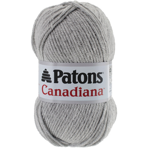 Patons Canadiana Yarn - Solids-Pale Grey Mix - 244510-10046 - 057355334380 Patons Canadiana Yarn - Solids-Pale Grey Mix - 244510-10046 - 057355334380