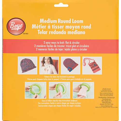 Boye Medium Round Loom-7.5" - 1060001 Boye Medium Round Loom-7.5" - 1060001