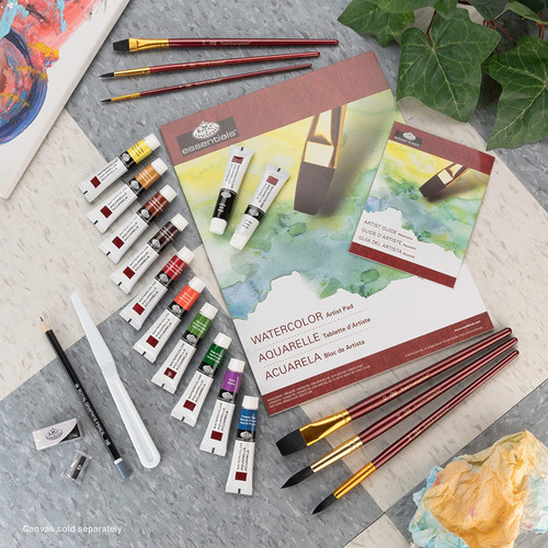 Royal & Langnickel(R) essentials(TM) Clear View Art Set-Watercolor Painting - RSET3203 Royal & Langnickel(R) essentials(TM) Clear View Art Set-Watercolor Painting - RSET3203