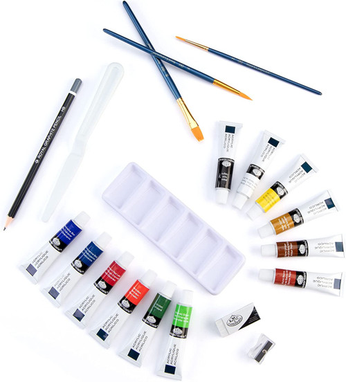 Royal & Langnickel(R) essentials(TM) Clear View Art Set-Acrylic Painting - RSET3103 Royal & Langnickel(R) essentials(TM) Clear View Art Set-Acrylic Painting - RSET3103