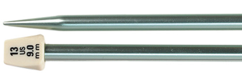Susan Bates Silvalume Single Point Knitting Needles 10"-Size 13/9mm - 1111013 Susan Bates Silvalume Single Point Knitting Needles 10"-Size 13/9mm - 1111013