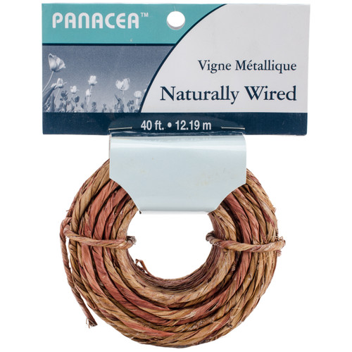 Panacea Coiled Wrapped Wire 40'-Natural - 60120J - 093432601204