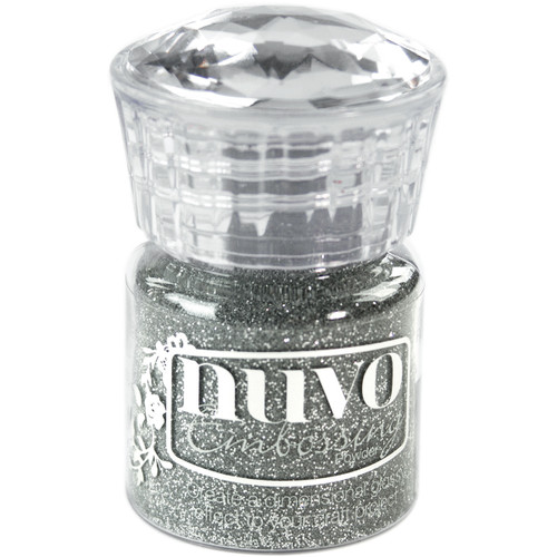 Nuvo Glitter Embossing Powder-Silver Moonlight NGEP-597 - 8416861059755060407155975