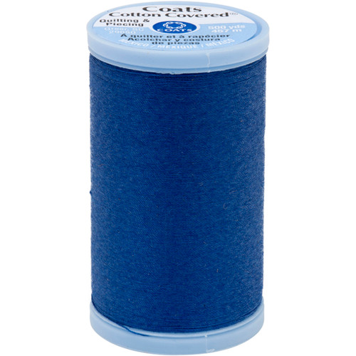 Coats Cotton Covered Quilting & Piecing Thread 500yd-Yale Blue - S926-4470 - 073650831423 Coats Cotton Covered Quilting & Piecing Thread 500yd-Yale Blue - S926-4470 - 073650831423