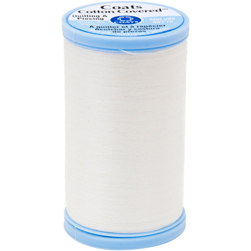 Coats Cotton Covered Quilting & Piecing Thread 500yd-Winter White S926-0150 - 073650831270