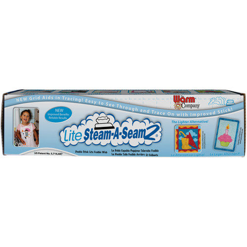 Warm Company Lite Steam-A-Seam 2 Fusible Web-18"X25yd - 5418 - 753705054181