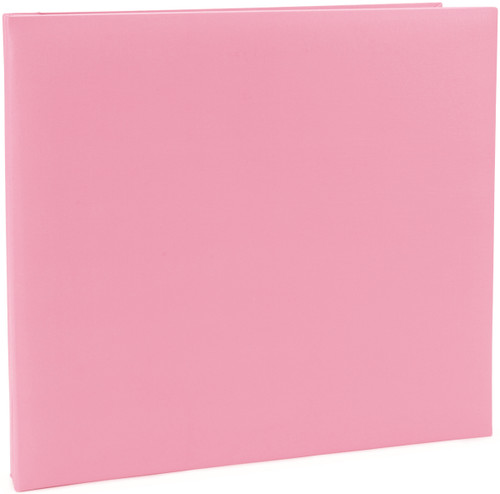 Pioneer Pastel Leatherette Post Bound Album 12"X12"-Light Pink MB10P-60658