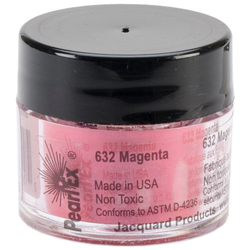 Jacquard Pearl Ex Powdered Pigment 3g-Magenta JACU-632 - 743772029045