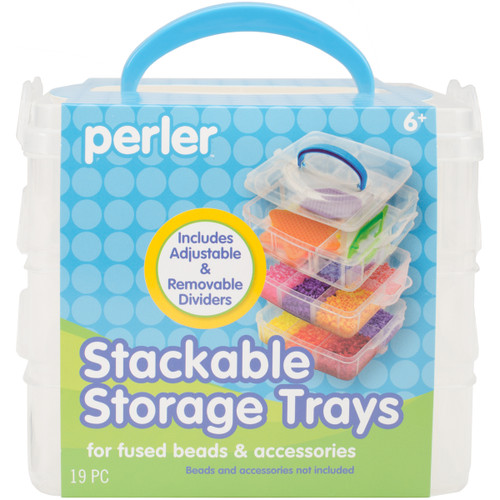 Perler Square Stackable Storage80-22820 - 048533228201