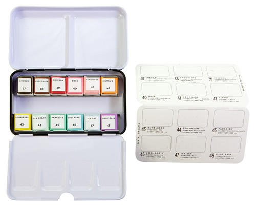 Prima Watercolor Confections Watercolor Pans 12/Pkg-Pastel Dreams - 590253 Prima Watercolor Confections Watercolor Pans 12/Pkg-Pastel Dreams - 590253