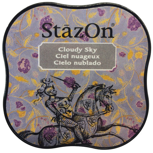 StazOn Midi Ink Pad-Cloudy Sky - SZMID-34 - 712353130340