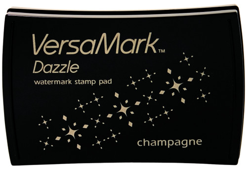 VersaMark Dazzle Watermark Stamp Pad-Champagne VM000-3 - 712353310032