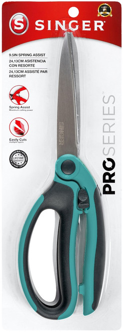 Singer ProSeries(TM) Spring Assist Scissors 9.5"-W/Comfort Grip 00565 - 075691005658